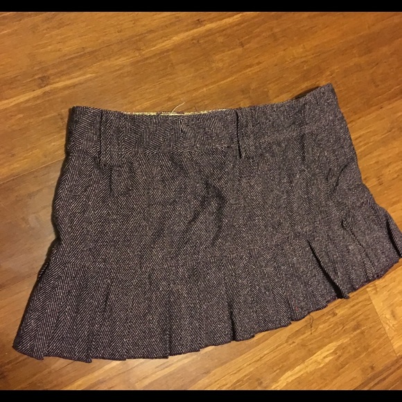 Purple pleated skirt - Picture 2 of 6